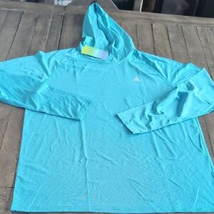 Turquoise Long Sleeve Lightweight Shirt